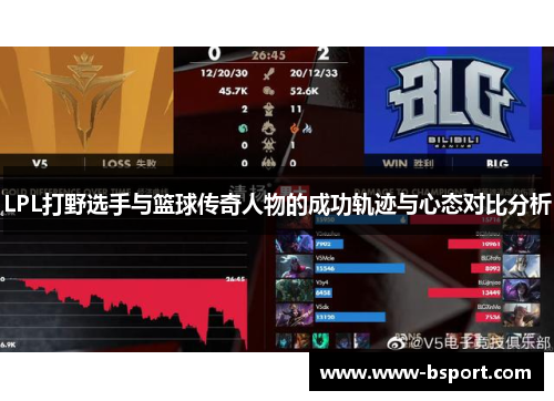 LPL打野选手与篮球传奇人物的成功轨迹与心态对比分析